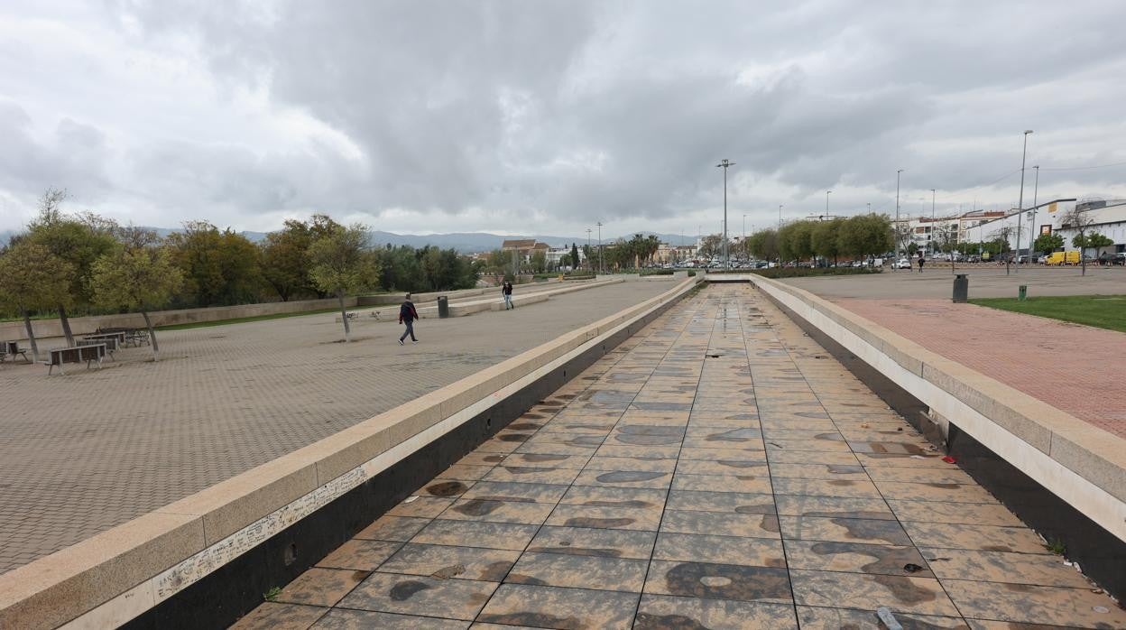 Zona que se levantará durante 20 meses para construir el tanque de tormentas