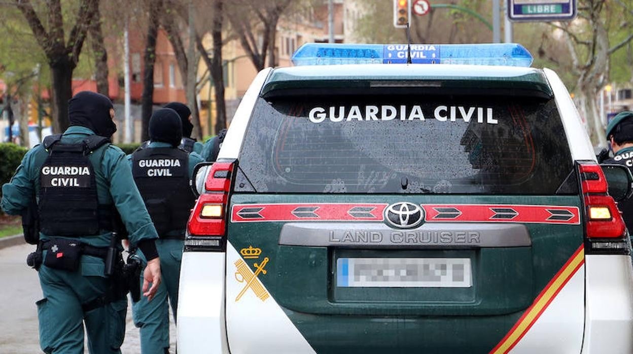 Imagen de archivo de una operación de la Guardia Civil