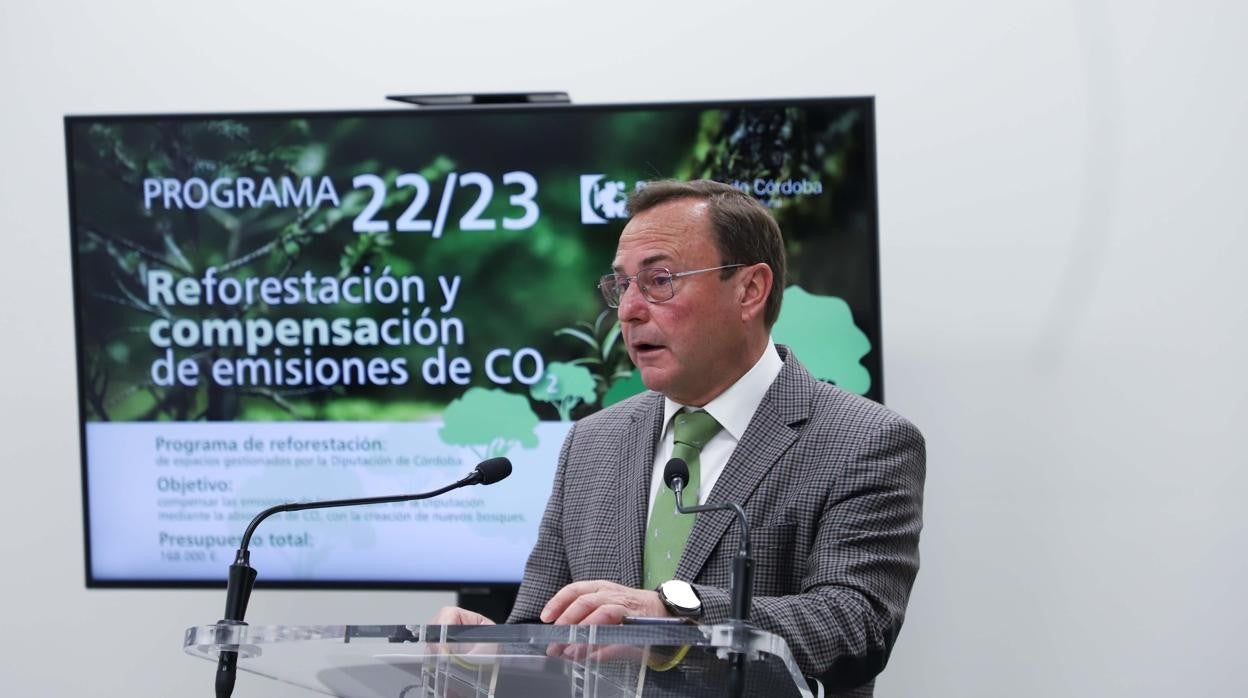 El delegado de Medio Natural y Carreteras de la institución, Francisco Palomares