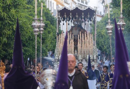 Fray Ricardo de Córdoba, con el Císter, el Martes Santo de 2019