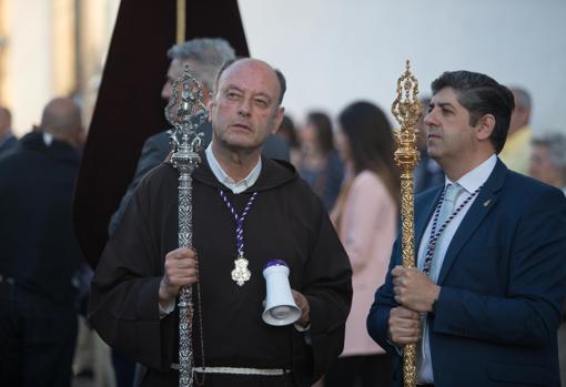 En la procesión de la Virgen de los Ángeles de gloria