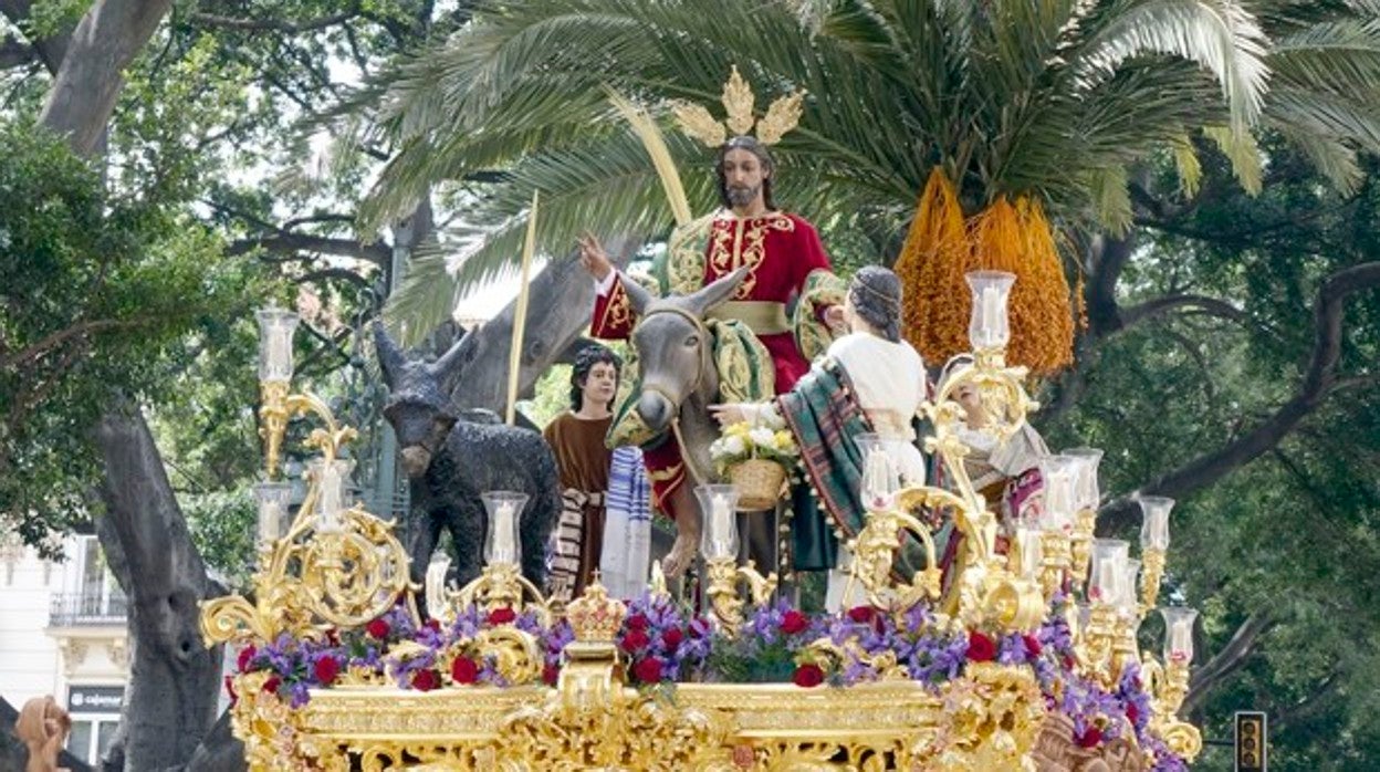 La Pollinica es la primera procesión en la calle