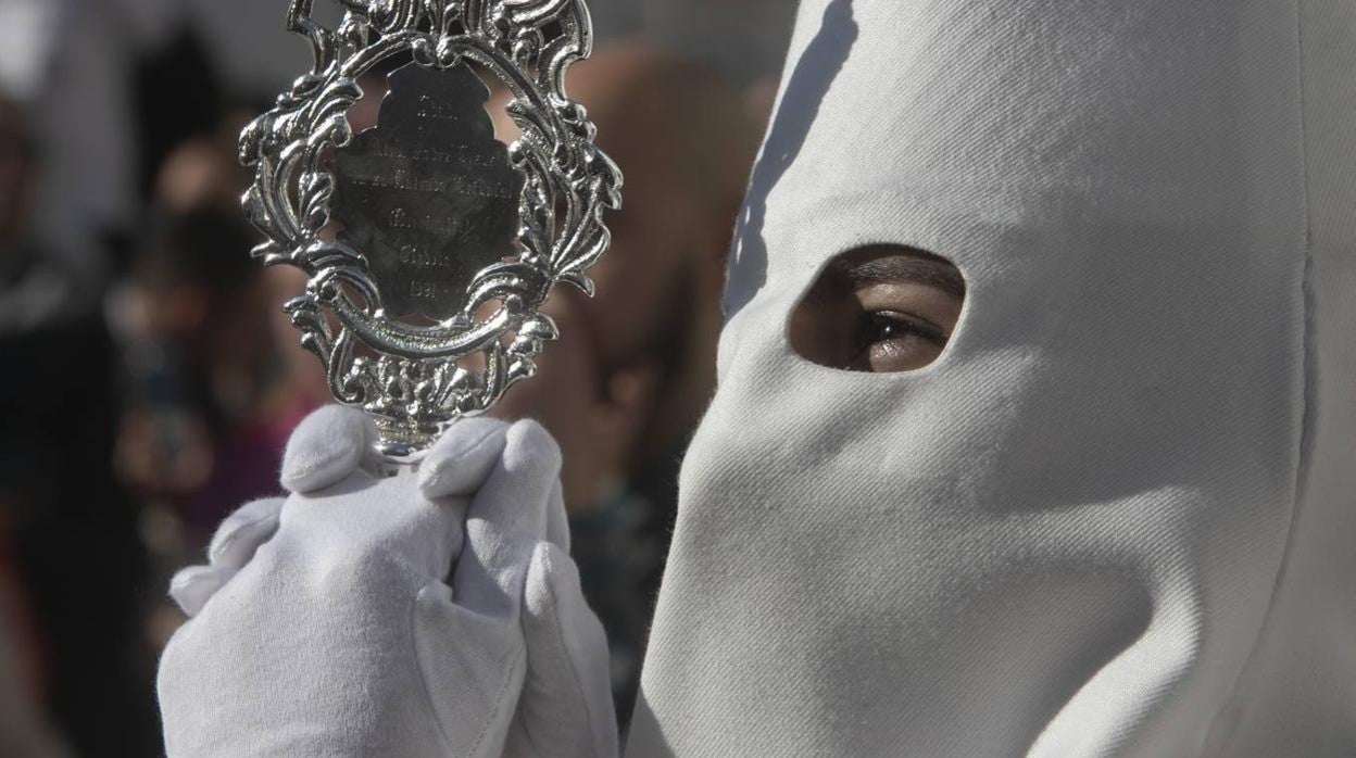 Un nazareno de la Borriquita