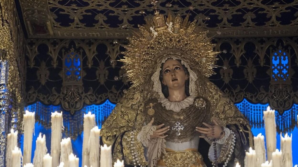 Virgen de Gracia de la cofradía del Rescate