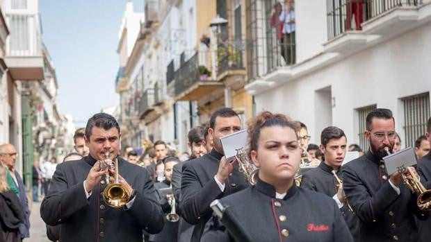 «Ha sido algo histórico tocar a dos cofradías el Domingo de Ramos»