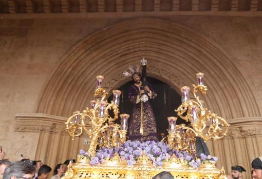 El Calvario saliendo de San Lorenzo en 2019