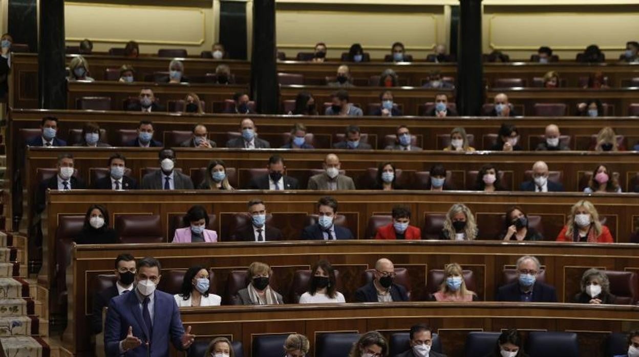 Sesión de control al Gobierno en el Congreso de los Diputados el pasado 6 de abril