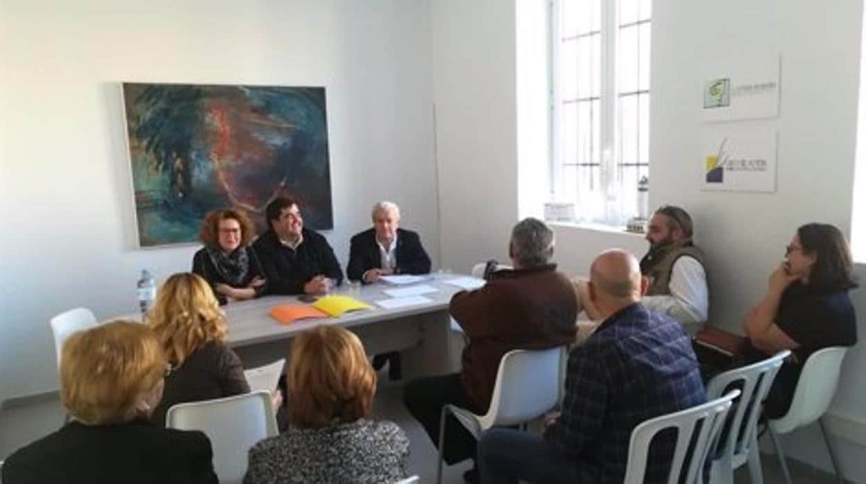 Reunión de la asociaicón del sector pesquero de Almería