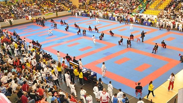 Unos mil karatecas participan en el Campeonato de España este fin de semana en Córdoba