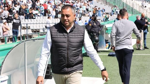 Germán Crespo, entrenador del Córdoba CF: «Estamos cumpliendo todos los objetivos de la temporada»