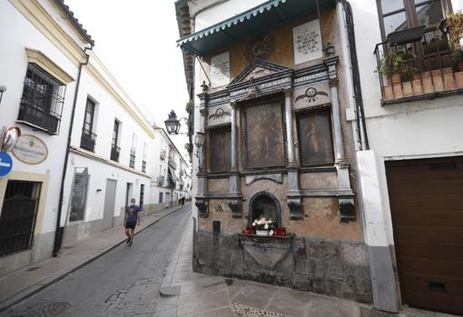 Estado actual del altar de San Rafael