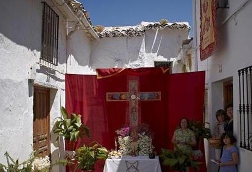 Cruz de mayo en Zuheros