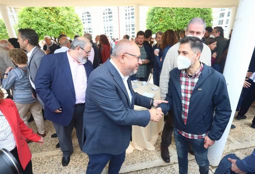 Manuel Torralbo, en la presentación de su candidatura en Rabanales