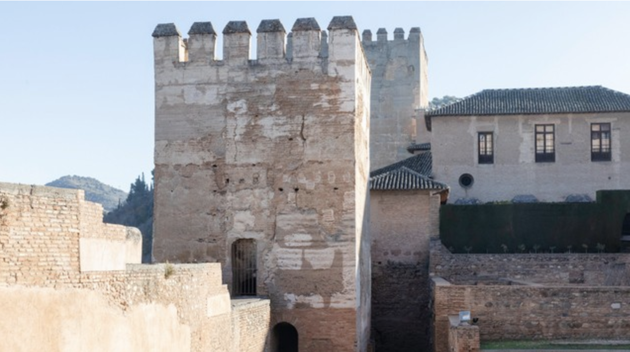 Torre de las Gallinas en la Alhambra