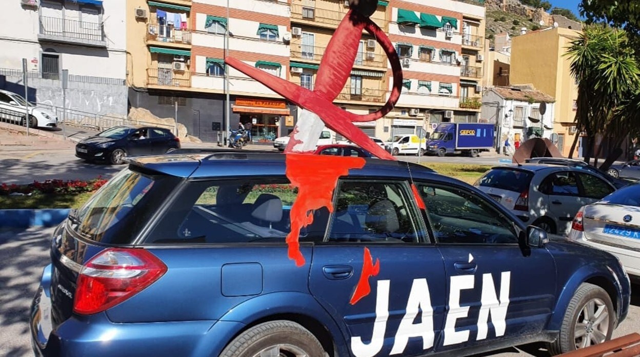 Manifestación de Jaén Merece Más contra a marginación de la provincia