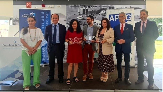 Soraya Fernández, colaboradora de ABC, premio «Puerto Bahía de Algeciras»