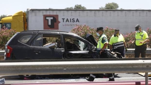 Accidente en Córdoba | Dos heridos en una colisión por alcance en la N-432