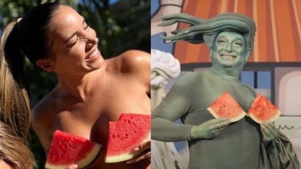 (En video) El posado viral de India Martínez con sus hermanas se cuela en la final del Carnaval de Cádiz