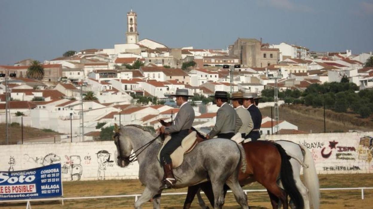 Una actividad ecuestre en Fuente Obejuna, en una imagen de archivo