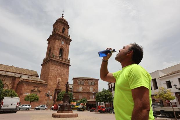 Ola de calor en Córdoba | Montoro, cómo vivir con la costumbre de los 40 grados