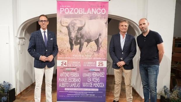 Ferrera, Escribano y Lamelas, en los carteles de Pozoblanco con toros de Adolfo Martín