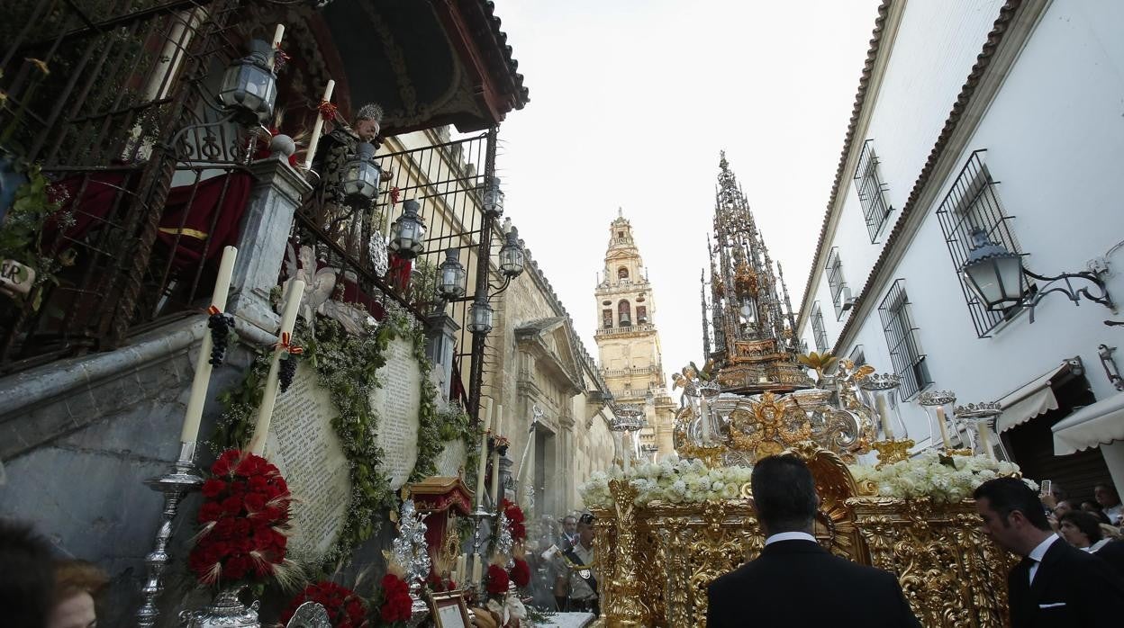 Procesión del Corpus Christi por las calles de Córdoba