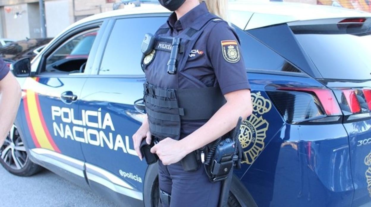 Un agente de la Policía Nacional, en una imagen de archivo