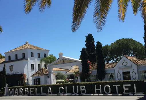 El proyecto del Gobierno señala el 'beach club' del prestigioso Marbella Club Hotel