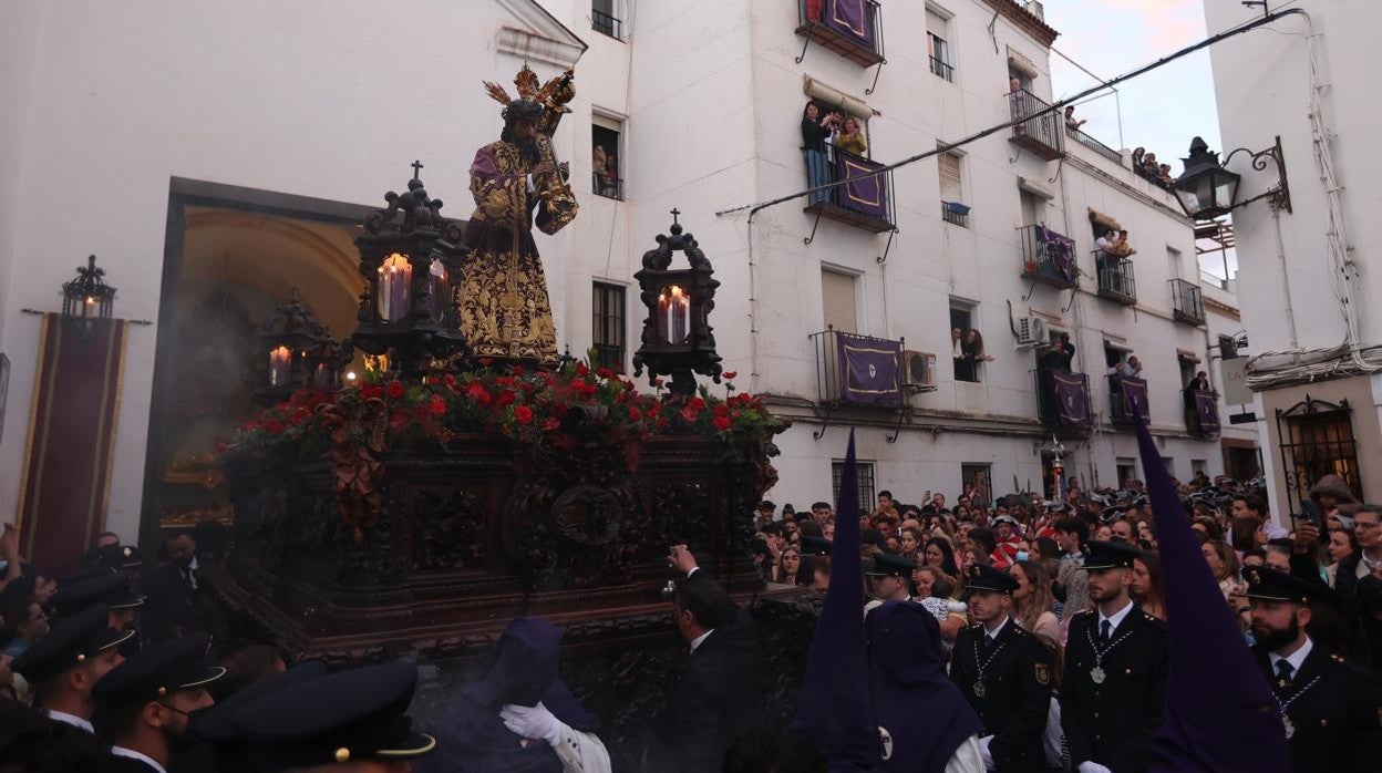 Nuestro Padre Jesús de la Pasión, el pasado Miércoles Santo