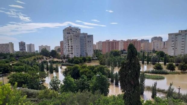 De parque a embalse ocasional: el arma secreta contra las inundaciones