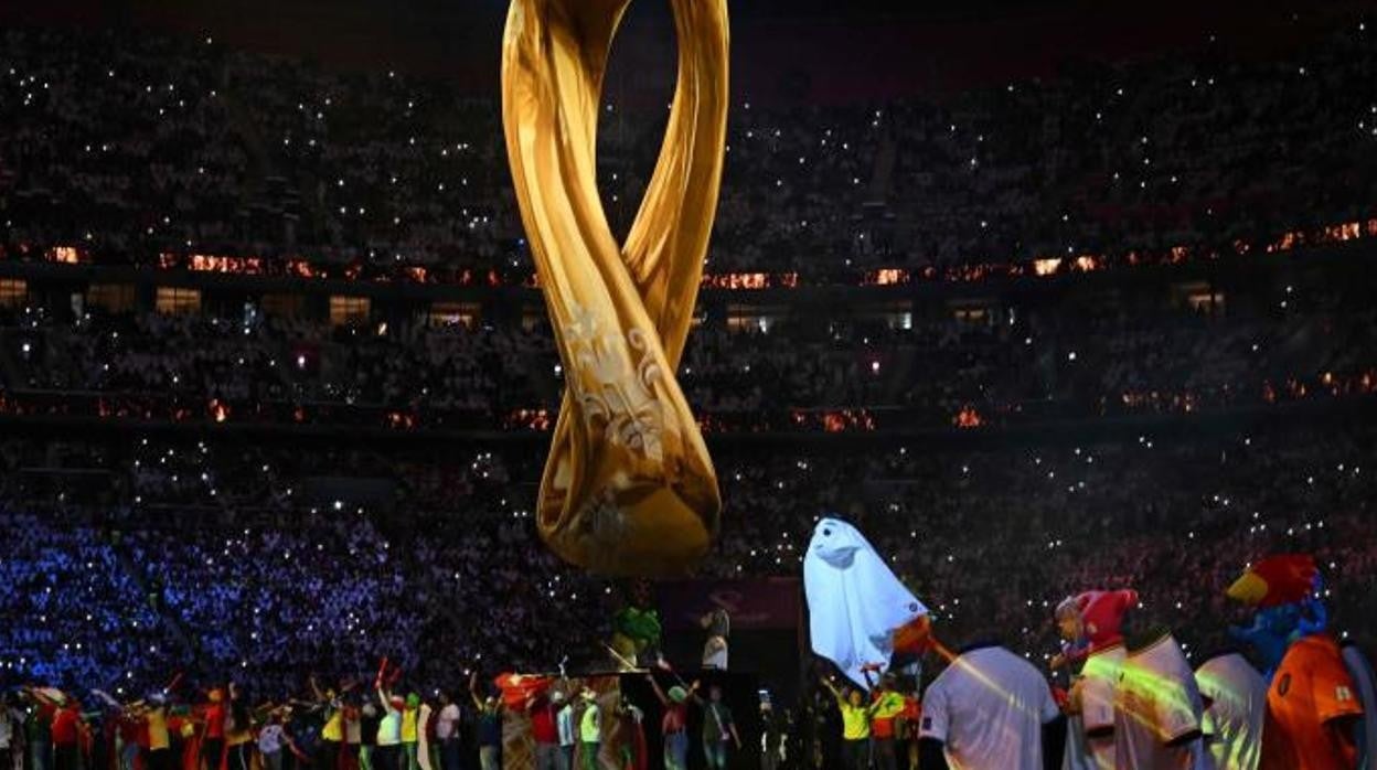 Ceremonia de apertura de Qatar 2022.