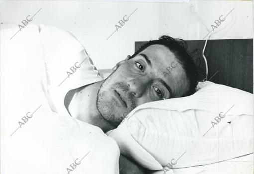 Gervasio Lastra, en el Hospital General de Oviedo