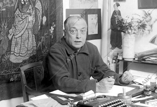 Joaquín Xaudaró en su despacho dispuesto al trabajo