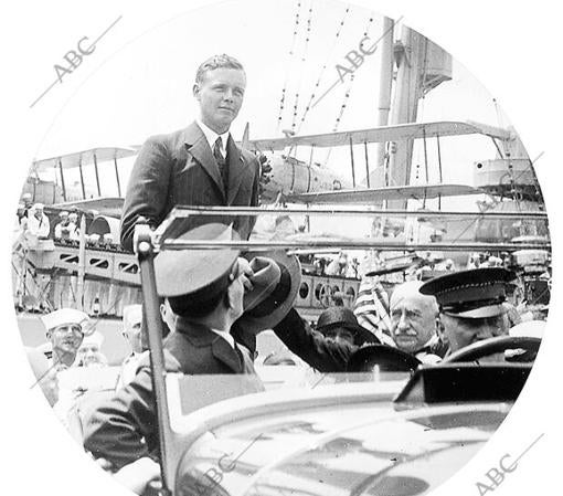 Lindbergh, recibido en Nueva York como un héroe