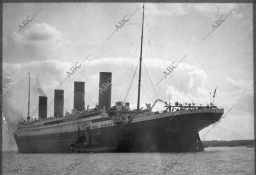 El RMS Titanic, que zarpó del puerto de Southampton el 10 de abril de 1912