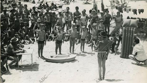La Lotería que se cantó en una playa