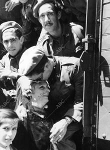 Despedida en Madrid a la División Azul