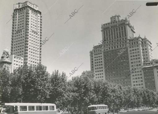 La Torre de Madrid y el Edificio España