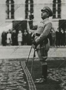 Franco, en la Academia Militar de Zaragoza, en 1931