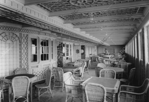 Una de las terrazas del Titanic