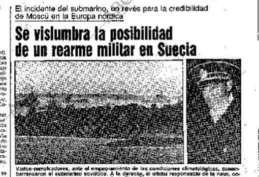 Artículo del 4 de noviembre de 1981