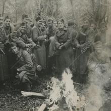 Voluntarios de la División Azul en Leningrado