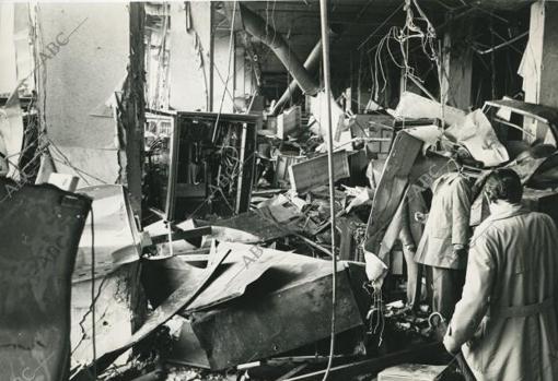 Atentado de ETA contra las instalaciones de la Compañía Telefónica, en 1982