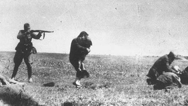 En Kiev los alemanes asesinaron a decenas de miles de ucranianos en 1941