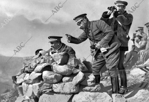 El general Berenguer, durante su etapa en África