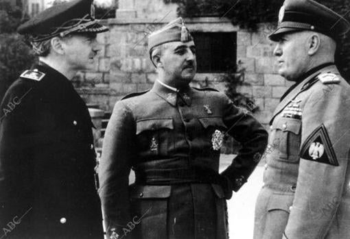 Franco Mussolini y Serrano Suñer