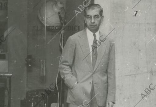 El famoso ganster Lucky Luciano.