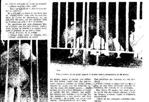 Segunda página del reportaje de Luis de Arminñán