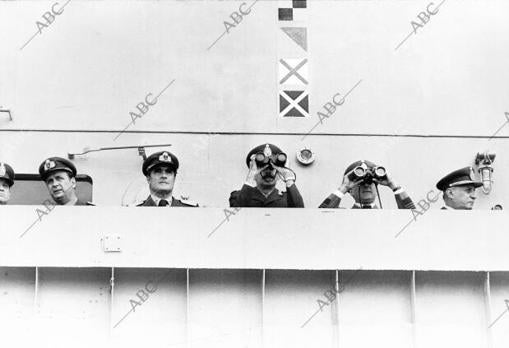 Imagen de la Junta Militar de Argentina, durante la dictadura