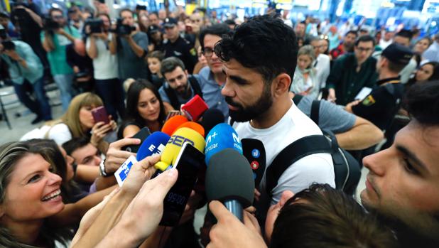 Diego Costa: «El Atlético es mi casa y aquí estoy»